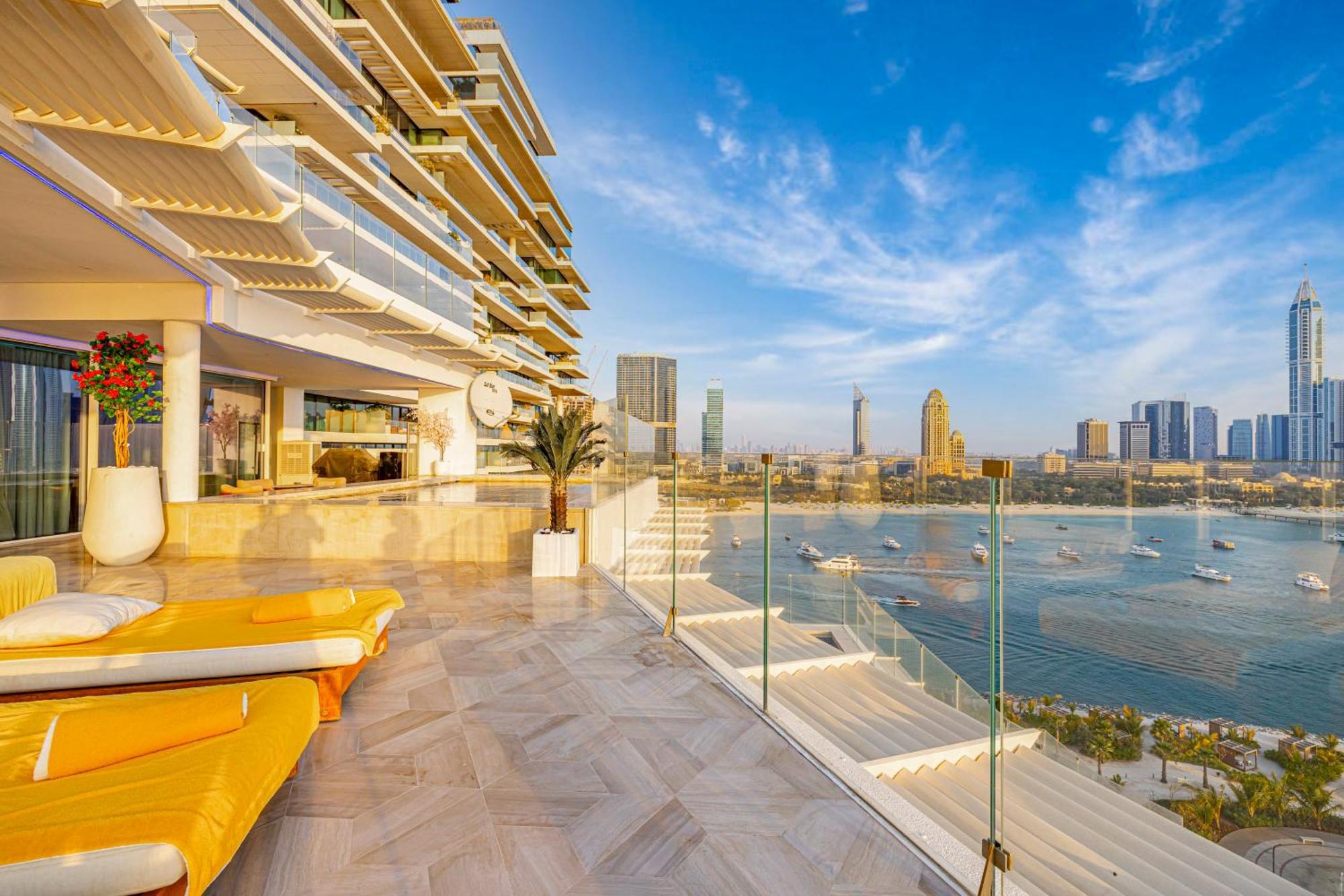 Five Palm Jumeirah 2Br Luxury Penthouse , Full Marina See View With Private Pool Dubai Exterior foto