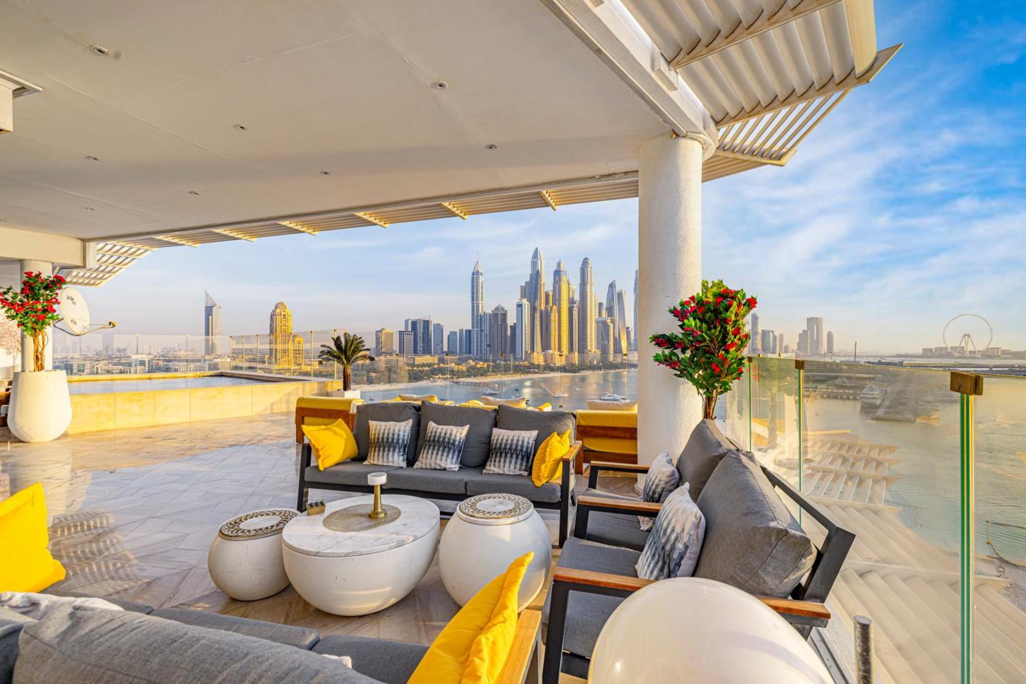 Five Palm Jumeirah 2Br Luxury Penthouse , Full Marina See View With Private Pool Dubai Exterior foto