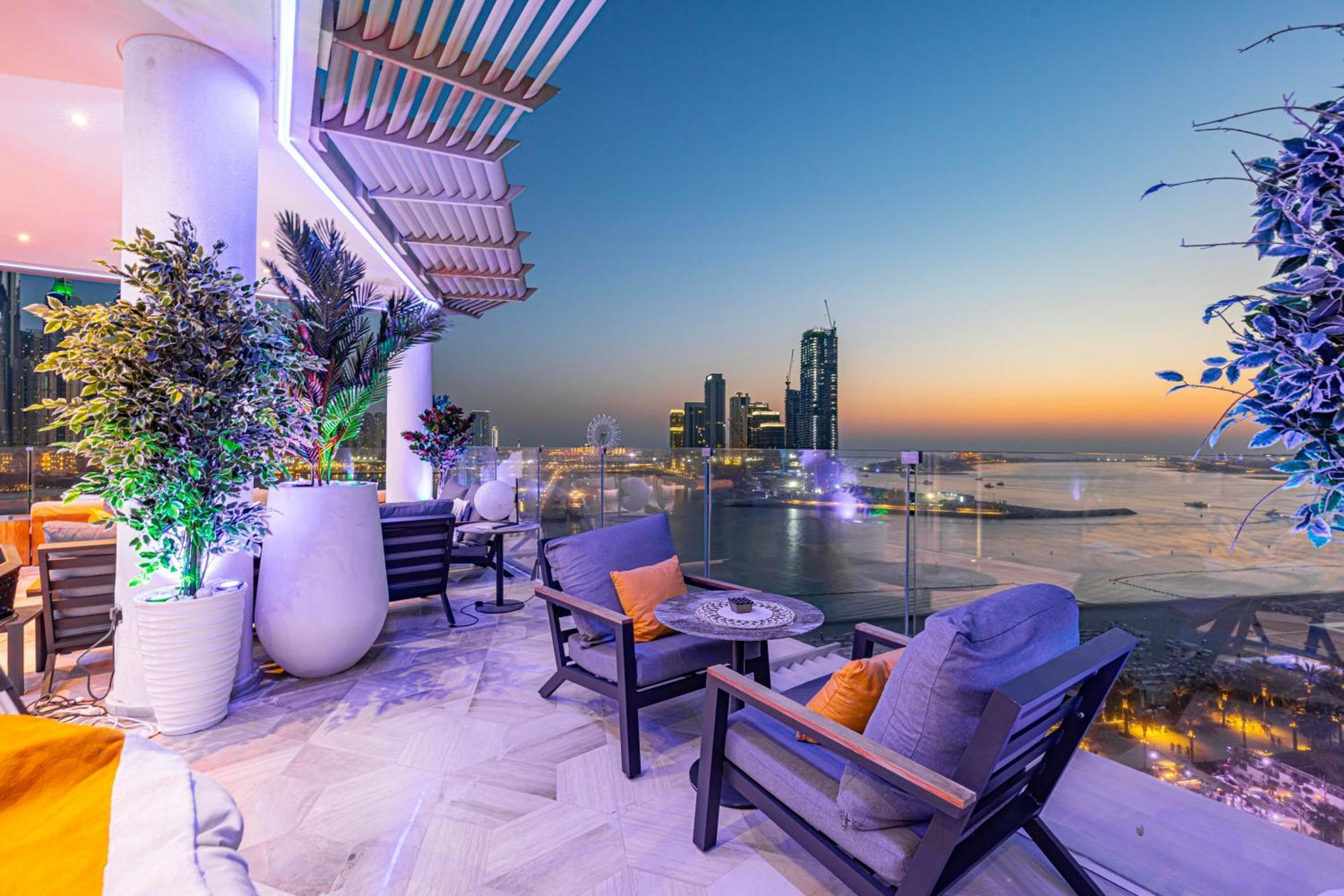 Five Palm Jumeirah 2Br Luxury Penthouse , Full Marina See View With Private Pool Dubai Exterior foto